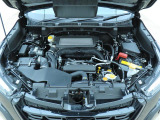 ■スバルと言えば水平対向エンジン。車体の低い位置に搭載されているので、万一の衝突時には、エンジンルームの下へ潜り込み、室内の乗員の被害軽減に貢献致します。