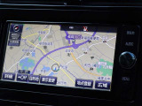何処へでも行きたい場所へ、安心のトヨタ純正メモリーナビを装備しています。