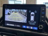 バックカメラももちろんついておりますので駐車時も後方が確認できて安心ですね!