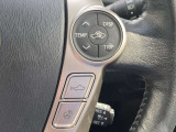【ステアリングスイッチ】運転中、前方から目線をそらすことなく、オーディオ等の操作が可能な便利機能!安心&快適なドライブを演出してくれます♪