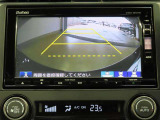 バックカメラが付いているので後方確認が非常にしやすいです。今や運転初心者も熟練者も必須装備!ついていて損はないですね♪