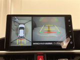 パノラミックビューモニター(全周囲モニター)です☆おクルマを空から見たように表示します。周囲の死角の確認に貢献します