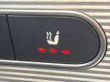 ●フロントシートヒーティング:運転席・助手席共に三段階で調節が可能なシートヒーターを装備しております。季節を問わず快適にご使用いただけます。