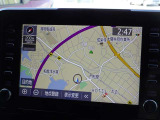何処へでも行きたい場所へ、安心のトヨタ純正メモリーナビを装備しています。
