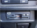 【ETC】ETC付いています、今や高速道路の必需品です。通行料金の割引やスマートICの通過に欠かせません。