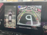 [アラウンドビューモニター]車両を上から見たようなカメラで周りの障害物などが一目瞭然!駐車が苦手な方でも、らくらく駐車♪