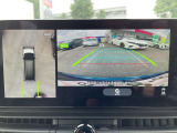 上空から見下ろしているかのように駐車できるアラウンドビューモニター