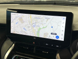 【12.3インチワイドナビ】高級感とインパクトのある大型ワイドナビを装備。各種オーディオ操作はもちろん、横長ワイド画面でのマップ2分割表示など、利便性も高いナビです♪