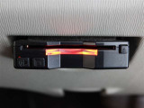 ETC車載器付きです。高速道路の料金所もスムーズに通過できます。