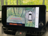 【パノラミックビューモニター】専用のカメラにより、上から見下ろしたような視点で360度クルマの周囲を確認することができます☆死角部分も確認しやすく、狭い場所での切り返しや駐車もスムーズに行えます。