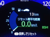 メーター内インフォメーション