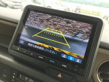 リアカメラがついているので、駐車や後進の際にとても便利です♪