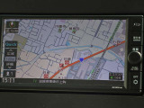 日産純正ナビゲーションです。初めて走る道でも安心して運転が出来ます。