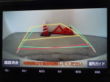 バックガイドモニターを装備しています、車庫入れもラクラクです。