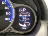 メーターパネル内のインフォメーションディスプレイは車両の様々な情報を表示可能です。