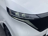 LEDヘッドランプ付です。暗い夜道も安心ドライブ!