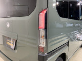視認性がいいテールランプ。後続車にも存在をアピール。