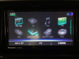 【オーディオ機能】オーディオは、フルセグTVの他にDVD/CDプレーヤーを装備♪もちろんFM/AMラジオもお聞きいただけますよ♪