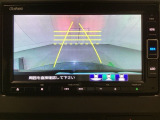 バックでの車庫入れも安心です! リアカメラが付いているバックモニター付のナビを装備しております。操作線もついており距離感も画面から確認できます。