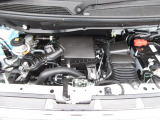 自慢のエンジンはパワードbyHONDAです。精度とバランスにこだわって、低回転からスムースなパワーを発揮します。