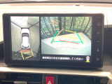【パノラマモニター】専用のカメラにより、上から見下ろしたような視点で360度クルマの周囲を確認することができます☆死角部分も確認しやすく、狭い場所での切り返しや駐車もスムーズに行えます。
