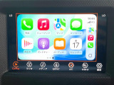 ●Apple Car Play:スマホとの有線接続で、ナビ・オーディオ再生などスマホのアプリ機能が画面でも使える便利機能です!