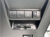 ETC車載器付きです。高速道路の料金所もスムーズに通過できます。