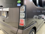 視認性がいいテールランプ。後続車にも存在をアピール。