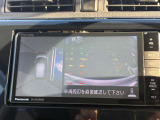 【アラウンドビューモニター】上空から見下ろしているかのような映像で駐車をサポート。安心です。