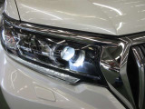 高輝度で点灯速度の速いLEDヘッドランプ& LEDクリアランスランプ(デイライト機能付)&LEDフォグランプがついています。