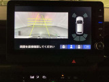 バックでの車庫入れも安心です! リアカメラが付いているバックモニター付のナビを装備しております。操作線もついており距離感も画面から確認できます。