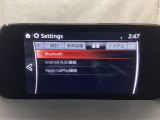 Bluetoothに接続することで、スマートフォンに入っている音楽アプリを車内で楽しめたり、通話が出来ます♪