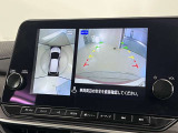 【全周囲カメラ】車両周囲の障害物の位置をモニターでチェックすることができます☆運転中や駐車時などの周囲の安全をサポートしてくれます☆