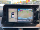 アラウンドビューモニター☆クルマを真上から見下ろしているかのような映像で駐車をサポートします☆