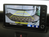 ギヤをRに入れるとナビの画面に後ろの映像が映るリヤカメラ付!後退時の安全確認やコンディションの悪い視界でもカラーバックモニターがドライバーをサポート☆☆☆