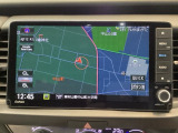 ワイド画面のナビゲーションはフルセグTV、インターナビ対応のGathers純正メモリーナビを搭載しています。Bluetoothオーディオ機能がありますので、スマートフォンなどの音楽も再生できます。