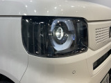 LEDヘッドライトで夜道も安心!