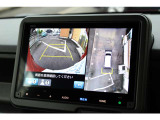ギャザズ純正コネクトナビ VXM-264ZFEi Apple CarPlayとAndroid Autoに対応に対応 マルチビューカメラで全方位カメラです。