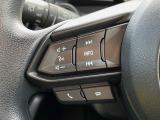 【ステアリングスイッチ】運転中、前方から目線をそらすことなく、オーディオ等の操作が可能な便利機能!安心&快適なドライブを演出してくれます♪
