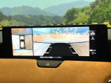 【360&deg;ビューモニター】専用のカメラにより、上から見下ろしたような視点で360度クルマの周囲を確認することができます☆死角部分も確認しやすく、狭い場所での切り返しや駐車もスムーズに行えます。