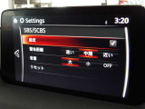 走行中(前進時)、対人及び車両に対する衝突の危険をフォワードセンシングカメラ等で察知。被害を軽減するためにブレーキ制御を行います。