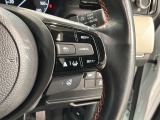 クルーズコントロールを装備しています。高速道路などで一定の速度で走ってくれるので運転が楽ですよ!速度を設定できますので、スピードの出しすぎにも注意できます。