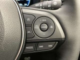 前方の車との車間を設定し、スピードを上げたり緩めたりを自動で行ってくれる追尾式の「レーダークルーズ」。上級装備の一つです!高級車にしかつかない嬉しい機能です。