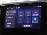 CD・DVD(再生機能)・ブルートゥース等を使用することができます。