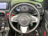 【ステアリングスイッチ】運転中、前方から目線をそらすことなく、オーディオ等の操作が可能な便利機能!安心&快適なドライブを演出してくれます♪