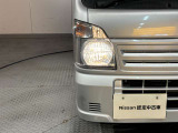 ハロゲンヘッドライトです。雪も解けやすいです♪