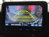 リアカメラがついているので、駐車や後進の際にとても便利です♪