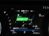 ディスプレイには運転に必要な様々な情報を表示します。