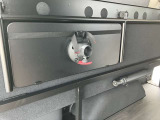 テーブルを収納した状態です。
