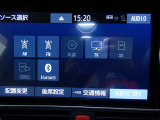 純正CD/AM/FMオーディオを装備です。Bluetooth装備ですのでスマホと通信で音楽が聴けます。